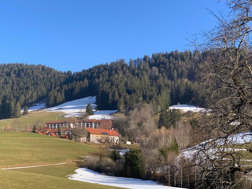 Ferienwohnung Oberallgaeu Ferienpark Mit Schwimmbad ミッセン・ヴィルハムス エクステリア 写真
